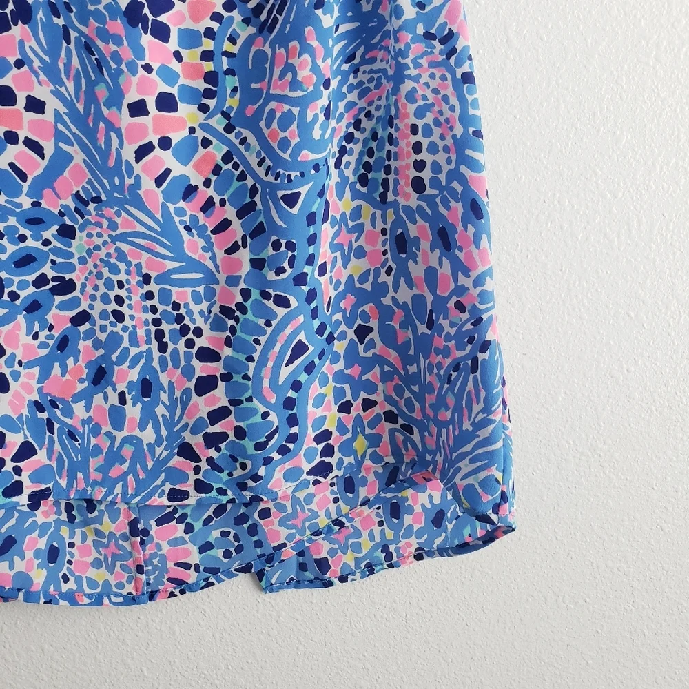 Lilly Pulitzer Zeta Sleeveless Tank Top - Picture 5 of 11